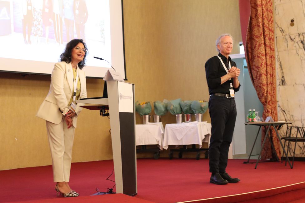 Foto: Inna Tulaeva und Tianchi Jiang